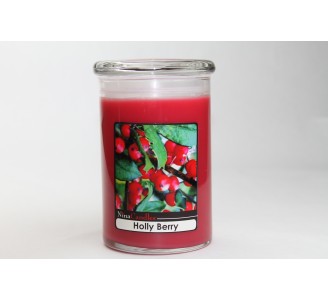 Holly Berry Jar - Large (24oz)