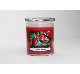 Holly Berry Jar - Medium (15oz)