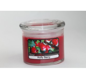 Holly Berry Jar - Small (10oz)