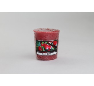 Holly Berry Votive