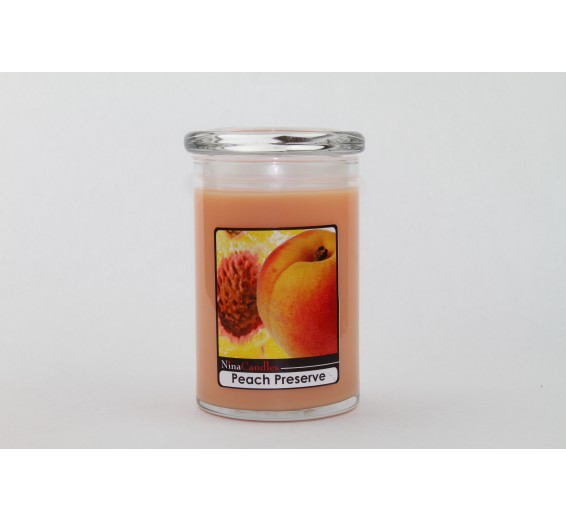 Peach Preserve Jar - Large (24oz)